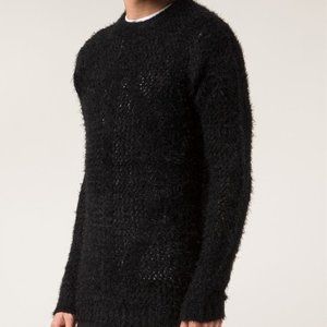 CHAPTER Black Fuzzy Sweater